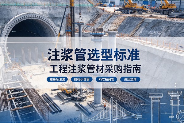汝城注浆管选型标准